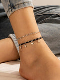 Bohemian Shell Beaded Anklets Women Men Foot Chain Jewelry