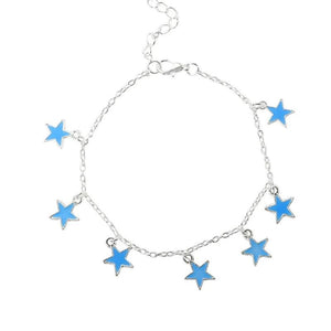 Star Pendant Anklet Foot Chain Summer Yoga Beach Leg Bracelet Charm Anklets
