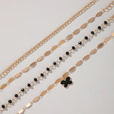 Boho Shell Beaded Anklets Rope Foot Chain Jewelry