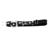 Punk Heart Leg Strap Belt Star Thigh Harness Girls Goth Cosplay Accessories