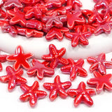Starfish Ceramic Beads 18mm Jewelry Making Necklace Bracelet