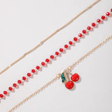Colorful Beaded Anklets for Women Charms Shell
