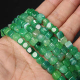 Multicolor Agat Loose Beads 6-8mm 15 Inches