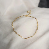 Stainless Steel Snake Chain Anklets for Women Boho Ankle Bracelet