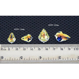 Austrian 6090 Baroque Pendant Rhinestone Beads for DIY Jewelry Making