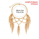 Boho Tassel High Heel Anklets for Women