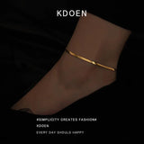 European American Anklet Stainless Steel Ankle Accessories Women's Jewelry