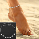 Female Foot Bracelet Bride Anklet Flash Bracelet Jewelry For Women