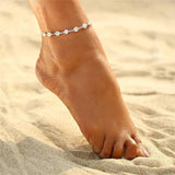 Female Foot Bracelet Bride Anklet Flash Bracelet Jewelry For Women