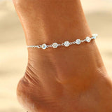 Female Foot Bracelet Bride Anklet Flash Bracelet Jewelry For Women