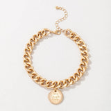 Punk Thick Chain Anklets for Women Girls Adjustable Bohemian Jewelry