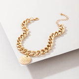 Punk Thick Chain Anklets for Women Girls Adjustable Bohemian Jewelry
