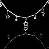 Bohemia CZ Silver Plated Anklet Rhinestone Anklets Bracelet Silver Foot Chain