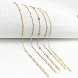 5PCS Metal Round Bead Anklet Set Chain Beach Jewelry