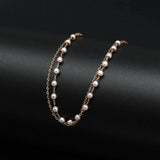 Boho Pearl Beads Anklet Shell Charm Women Summer Beach Jewelry