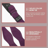 Bow Tie Charm for Male Shirt Collar - Wedding Costume Accessory
