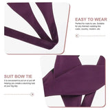 Bow Tie Charm for Male Shirt Collar - Wedding Costume Accessory