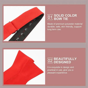 Bow Tie Charm Party Collar Shirt Costume Accessory