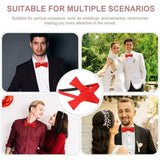 Bow Tie Charm Party Collar Shirt Costume Accessory