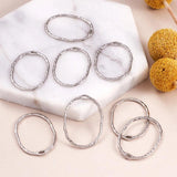 10pcs Alloy Open Back Bezel Pendants for DIY Resin Jewelry