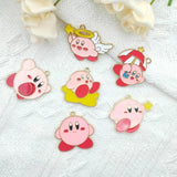 10pcs Anime Pig Alloy Pendant Enamel Charm DIY Jewelry Making