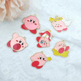 10pcs Anime Pig Alloy Pendant Enamel Charm DIY Jewelry Making