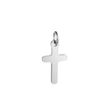 5pcs/Lot Stainless Steel Charms Jesus Cross Pendant DIY Accessories