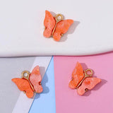 20Pcs Butterfly Pendant Earring Necklace Bracelet DIY Jewelry Set