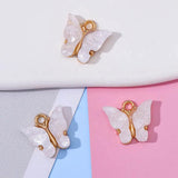 20Pcs Butterfly Pendant Earring Necklace Bracelet DIY Jewelry Set
