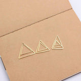 50pcs Copper KC Triangle Jewelry Charms DIY Making Pendants