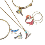 10pcs Enamel Charms Dinosaur Alpaca Ornament For DIY Jewelry Making