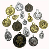3 Coins Goddess Pendant Bracelet Necklace Earring DIY Making Supplies