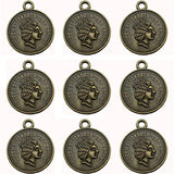3 Coins Goddess Pendant Bracelet Necklace Earring DIY Making Supplies