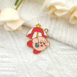 10pcs Alloy Anime Earrings Keychain Bracelet Necklace