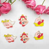 10pcs Alloy Anime Earrings Keychain Bracelet Necklace