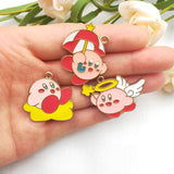 10pcs Alloy Anime Earrings Keychain Bracelet Necklace
