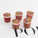 10pcs 3D Popcorn Instant Noodles Resin Food Charms DIY Accessory