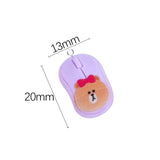 10pcs Resin Animal Pendant Charms Craft Making Findings Jewelry DIY Earrings