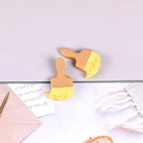 10Pcs Paint Brush Resin Charms Mini Pendants DIY Accessories C125