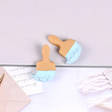 10Pcs Paint Brush Resin Charms Mini Pendants DIY Accessories C125