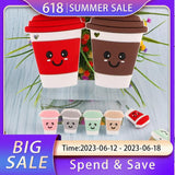 Coffee Cup Silicone Beads Teether DIY Jewelry Making Food Baby Toys