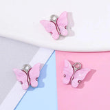 20Pcs Colorful Resin Butterfly Pendants for Jewelry Making DIY Accessories