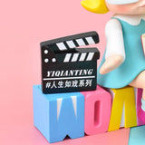 10pcs Blackboard Clapperboard Charms Pendant for DIY Earrings C736