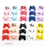 10Pcs Mini Game Controller Charms for DIY Jewelry Making