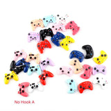 10Pcs Mini Game Controller Charms for DIY Jewelry Making
