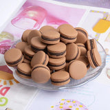 10pcs Macaron Charms Resin Earring Pendant DIY Keychain Accessory