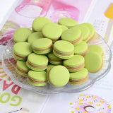 10pcs Macaron Charms Resin Earring Pendant DIY Keychain Accessory
