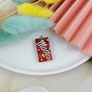 Chocolate Cookies Resin Charms Earrings DIY Jewelry Making