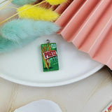 Chocolate Cookies Resin Charms Earrings DIY Jewelry Making