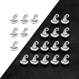 30pcs/lot Antique Silver Halloween Wizard Pendants 3D Witch's Hat Charms